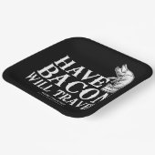 ベーコンを旅行する ペーパープレート (傾斜あり)