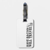 ベーコンを旅行する ラゲッジタグ (裏面縦)
