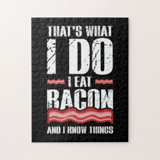 ベーコンを食べ知っているよ ジグソーパズル