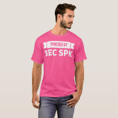 ベーコンエッグとチーズ塩ペッパーのケチュで動力を得る Tシャツ (正面フル)