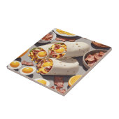 ベーコンエッグチーズ朝食ラップ タイル (側面)