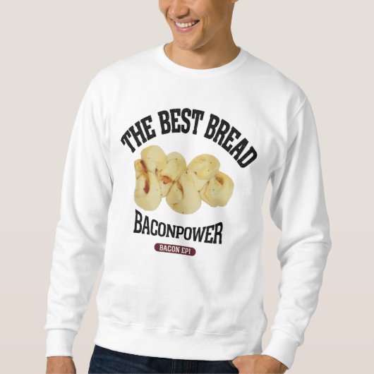 ベーコンエピ（ビンテージ風） スウェットシャツ (正面)