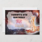 ベーコンキャットおもしろい招待状 招待状 (正面)