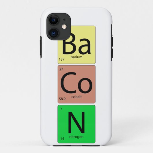 ベーコンギーク Case-Mate iPhoneケース (裏面)