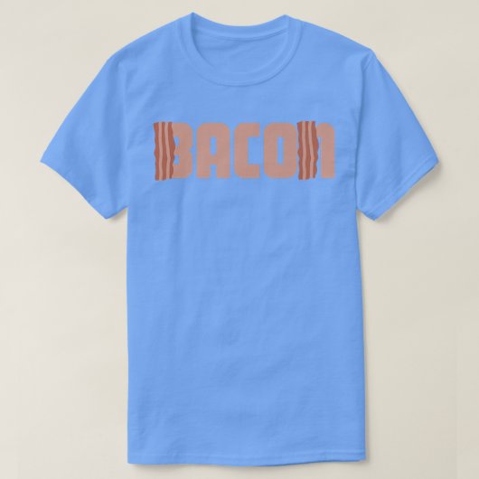 ベーコンクリスピー肉豚豚プレミアム Tシャツ (デザイン正面)
