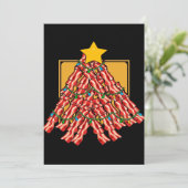 ベーコンクリスマスツリーライト_ シーズンカード (スタンド正面)