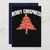 ベーコンクリスマスツリー_ シーズンカード (正面/裏面)