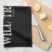 ベーコングランジを旅行させる キッチンタオル (四つ折り)