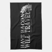 ベーコングランジを旅行させる キッチンタオル (縦)