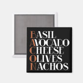 ベーコンシェフグルメ マグネット (正面/裏面)