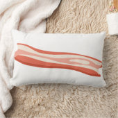 ベーコンストリップピロー ランバークッション (ブランケット)