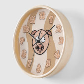 ベーコンタイムウォールクロック 壁時計 (傾斜)