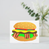ベーコンチーズバーガー ポストカード (スタンド正面)
