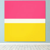 ベーコンチーズ&フライス キャンバスプリント (インサイチュ (ウッドフロア))