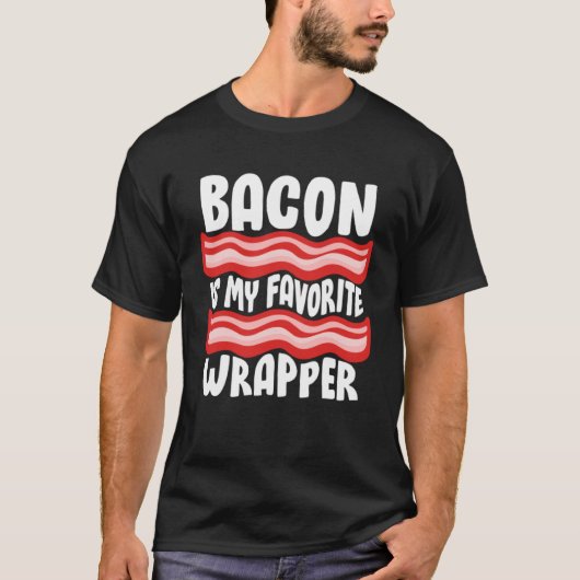 ベーコンティーズBaconは私のラッパお気に入りのである Tシャツ (正面)