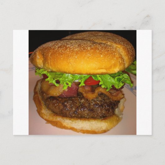 ベーコンバーガー ポストカード (正面)