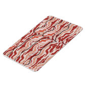 ベーコンパターンメガマグネット マグネット (左側)