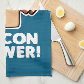 ベーコンパワー キッチンタオル (四つ折り)