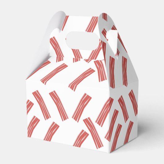 ベーコンパーティーあなたができる食べすべての誕生日任意の年齢 フェイバーボックス (正面サイド)