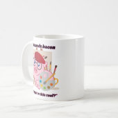 ベーコンピグ引用文 コーヒーマグカップ (正面左)