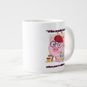 ベーコンピグ引用文 ジャンボコーヒーマグカップ (正面右)