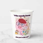 ベーコンピグ引用文 紙コップ (裏面)