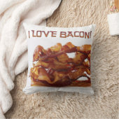 ベーコンピロー大好き! クッション (ブランケット)