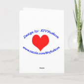 ベーコンファーザーズデイカードよりも愛しなさい カード (裏面)