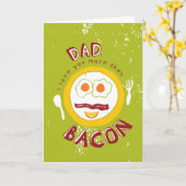 ベーコンファーザーズデイカードよりも愛しなさい カード (黄色い花)