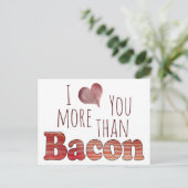 ベーコンポストカードよりも愛してる ポストカード (スタンド正面)