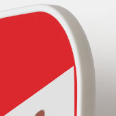 ベーコンマイハートピックボールパドル ピックルボールラケット (左詳細)