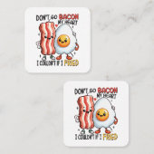 ベーコンマイハート スクエア名刺 (正面/裏面)