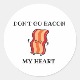 ベーコンマイハート ラウンドシール