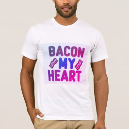 ベーコンマイハート Tシャツ