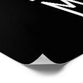 ベーコンマイフードプンおもしろいに行くな ポスター (角)