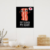 ベーコンマイフードプンおもしろいに行くな ポスター (キッチン)