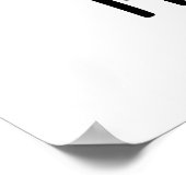 ベーコンマイフードプンおもしろいに行くな ポスター (角)