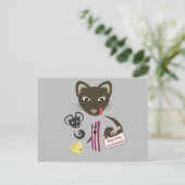 ベーコンユニットフレンズとフォーズ ポストカード (スタンド正面)