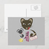 ベーコンユニットフレンズとフォーズ ポストカード (正面/裏面)