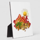 ベーコンユーモアのあるのケチャップゴンドスクアチン フォトプラーク (側面)