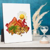 ベーコンユーモアのあるのケチャップゴンドスクアチン フォトプラーク (側面)