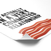 ベーコンラブ – 深刻な人間関係 フォトプリント            (角)