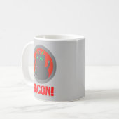 ベーコンロボット コーヒーマグカップ (正面左)