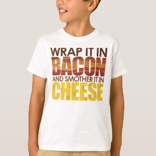 ベーコン及びチーズ、お願いします! Tシャツ