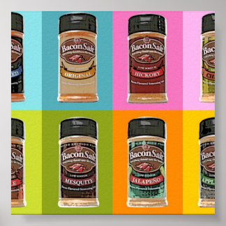 ベーコン塩ポスター ポスター