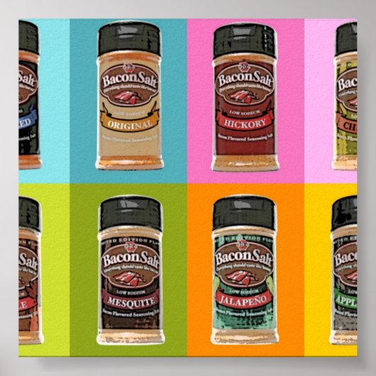 ベーコン塩ポスター ポスター (正面)