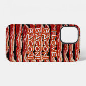 ベーコン大好きベーコン ベーコン iPhoneケース iPhone 12ケース (裏面横)