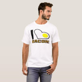 ベーコン大好き！おもしろTシャツ Tシャツ (正面フル)