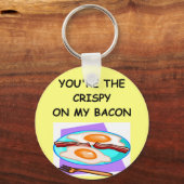 ベーコン好き キーホルダー (正面)