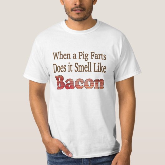 ベーコン屁Tシャツ Tシャツ (正面)